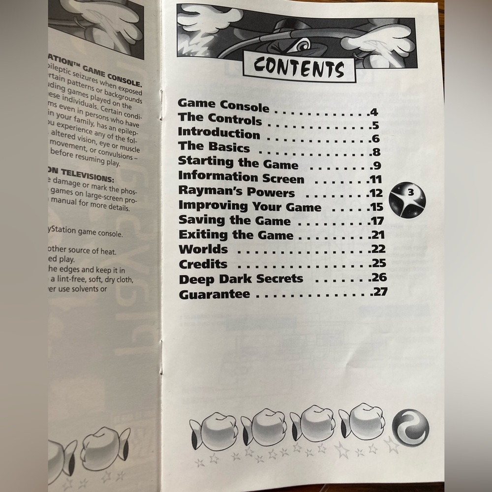 RARE Rayman LONG BOX Original Works with Both PlayStation 1 & PlayStation 2 - Picture 8 of 15